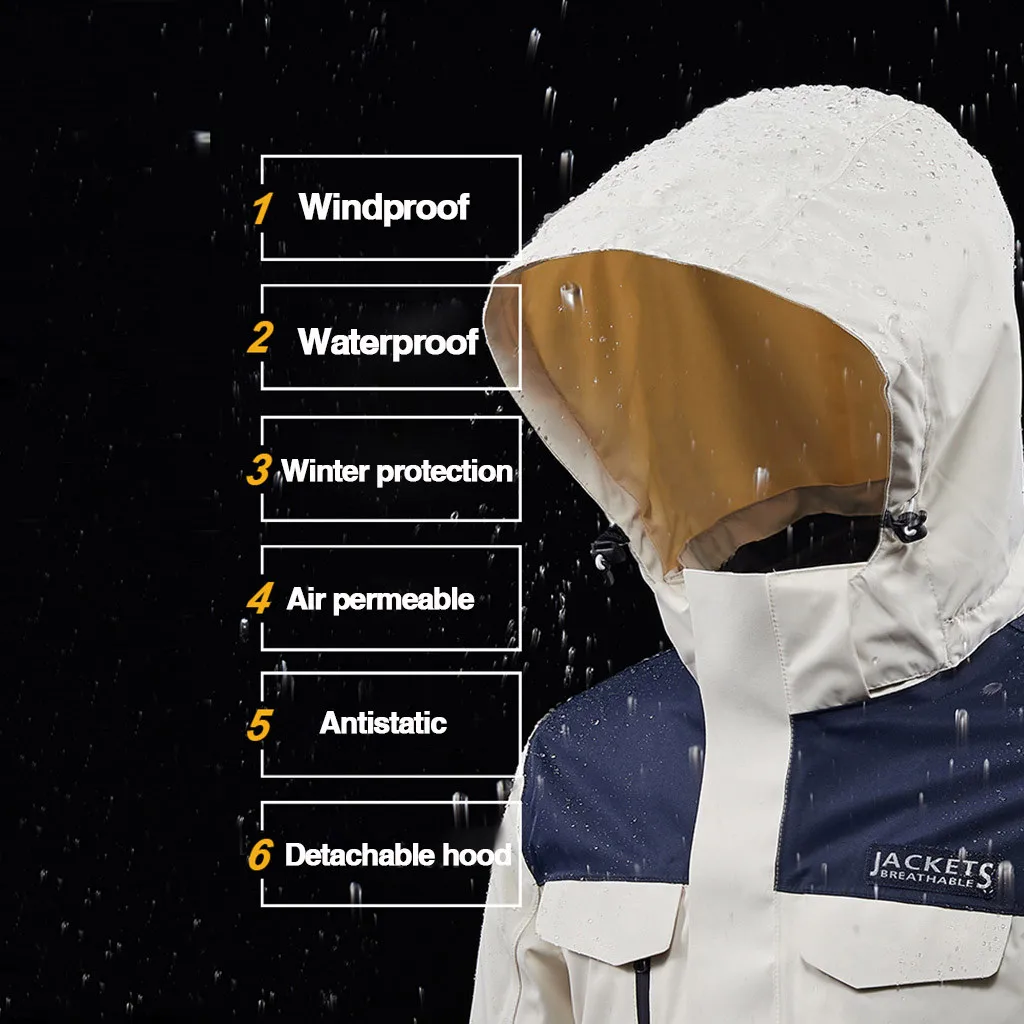 Мужская уличная куртка для пешего туризма дождевик мужская повседневная зимняя