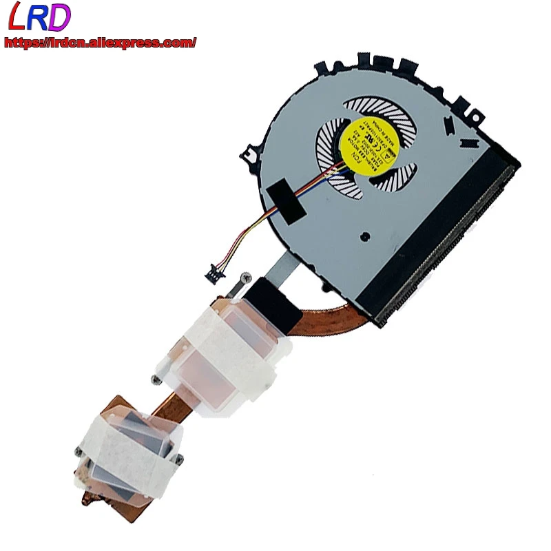 

CPU Thermal Module Heatsink Cooler Fan for Lenovo Ideapad 500S-14ISK 300S-14ISK SWG Discrete Graphics Laptop 5H40K37634