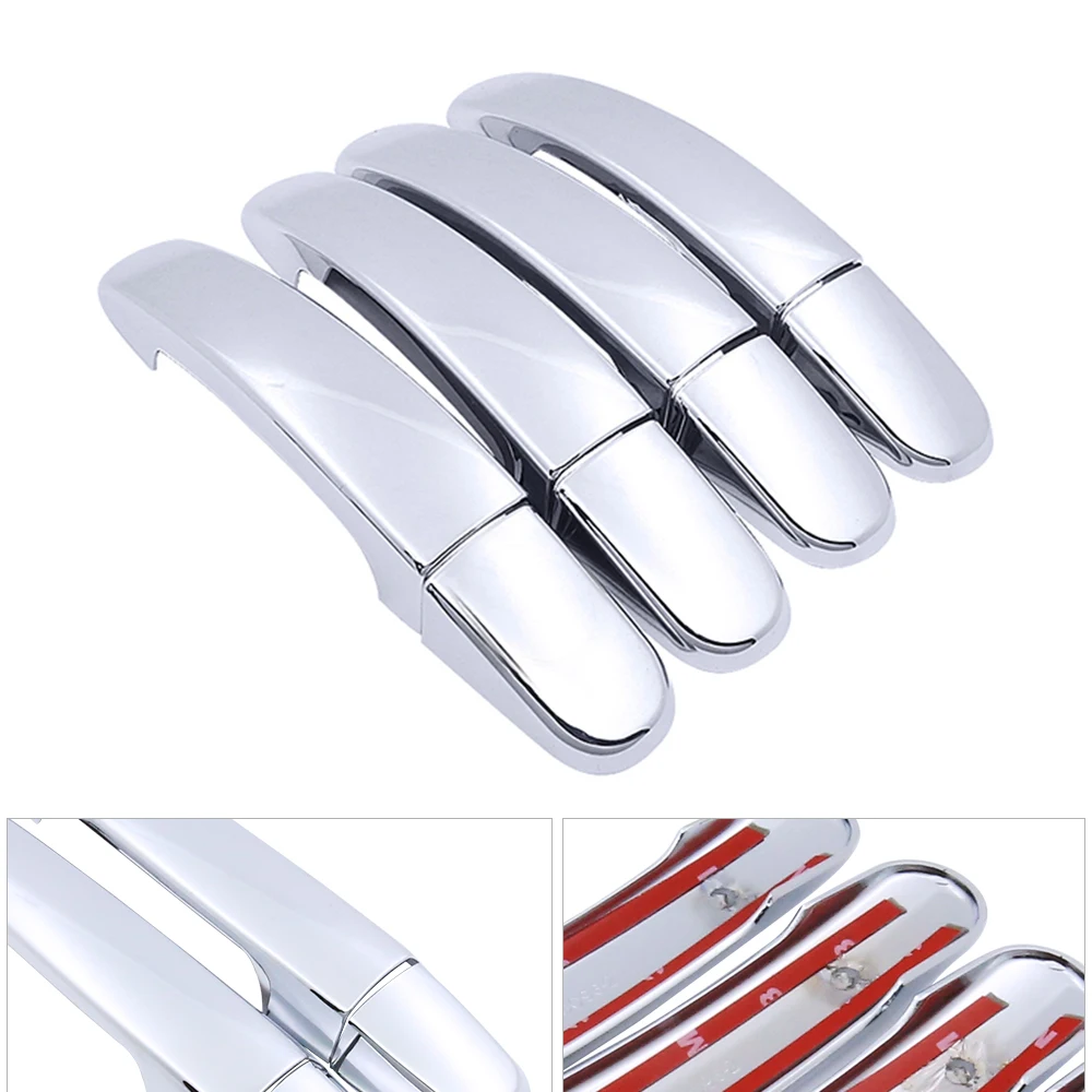 Хромированная крышка ручки двери автомобиля для Ford Transit Connect MK2 Wagon 2013 ~ 2019 2014 2015 2016