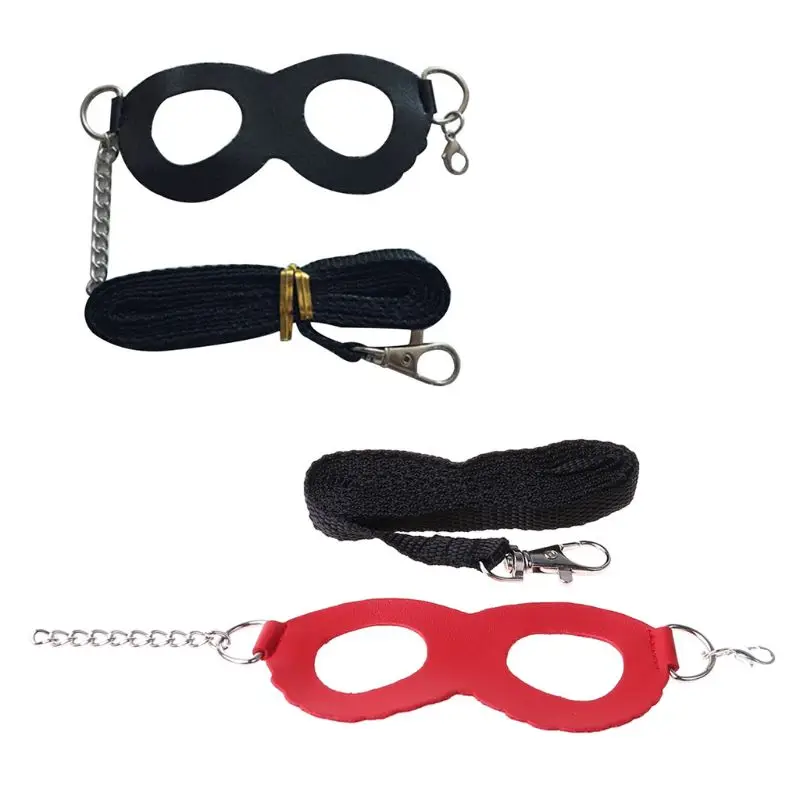 

R9UF Hamster Squirrel Anti-knot Anti-biting Strap Split Traction Rope Small Pet Training Leash