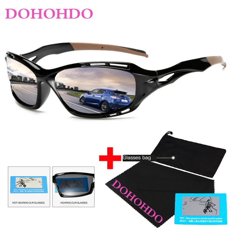 

DOHOHDO Brand Sunglasses Men Night Vision Polarized Sunglasses Men's Women's Goggles Eyewear Sun Glasses Gafas de sol KP1004