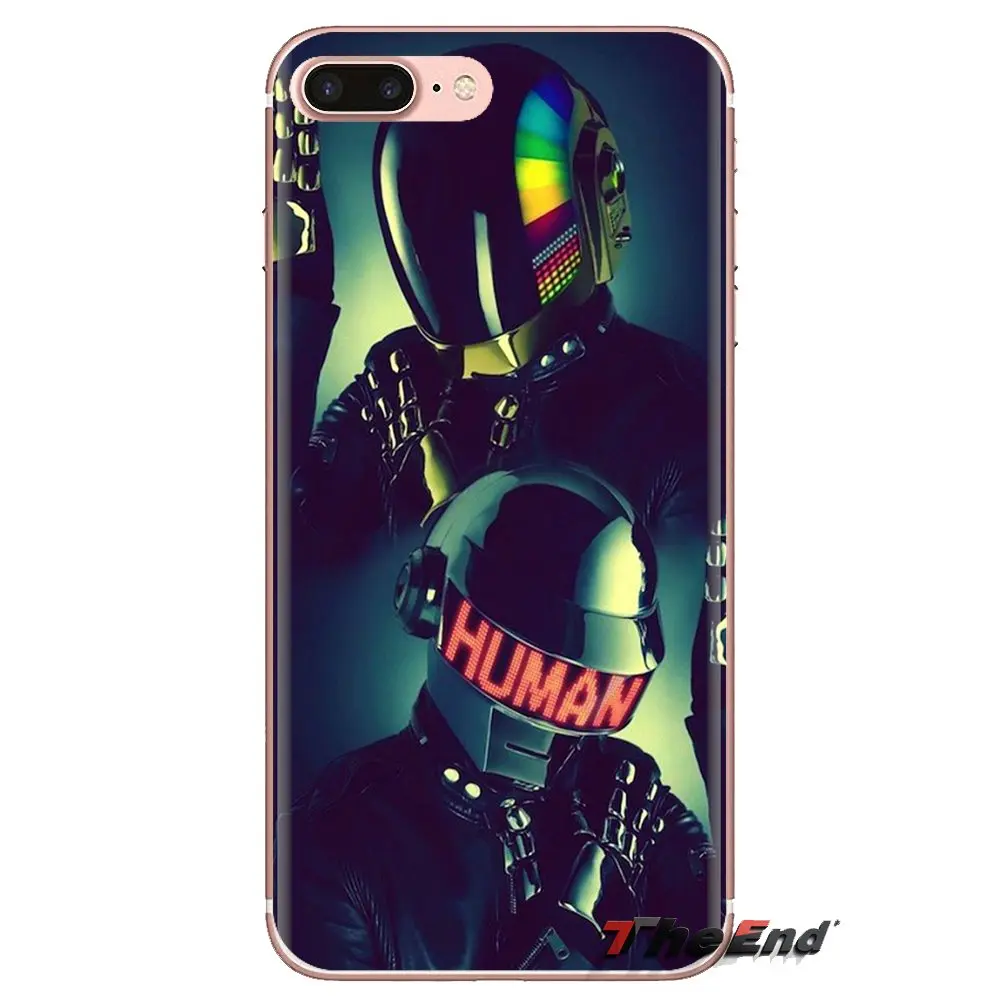 For iPhone XS Max XR X 4 4S 5 5S 5C SE 6 6S 7 8 Plus Samsung Galaxy J1 J3 J5 J7 A3 A5 Daft Punk Give Life Back DJ Music TPU Case |