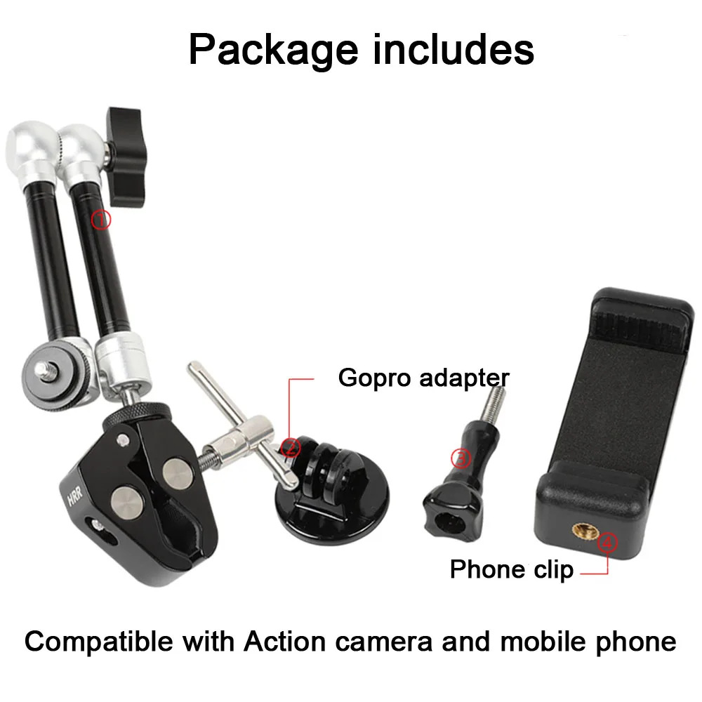 car phone bracket seat mount for iphone samsung gopro action cameras accessories first person video tiktok shoot clip holder free global shipping