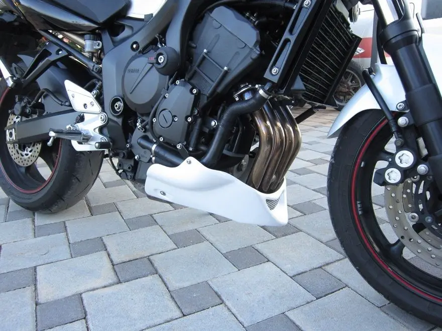 Для Yamaha FZ6 Fazer 600 S2(2004-2010) поддон живота нижний обтекатель ошибка спойлер Puntale черный