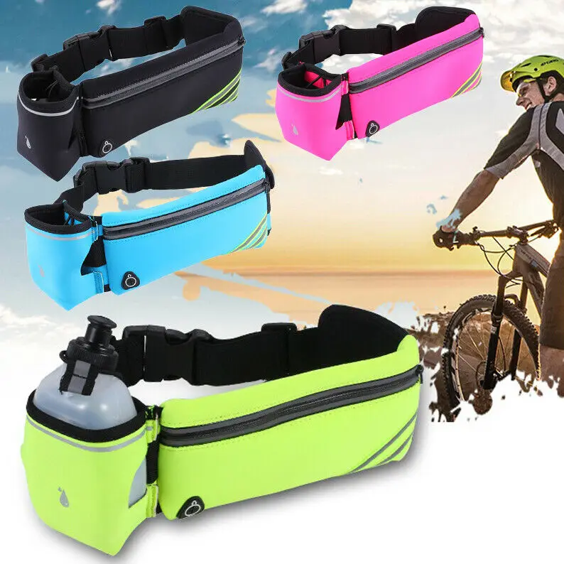 4 цвета спортивный ремень поясная сумка карман водная Сумка-держатель для