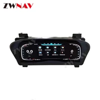 digital dashboard panel virtual instrument cluster cockpit lcd speedometer for toyota alphard 30s vellfire30 android 9 0 screen