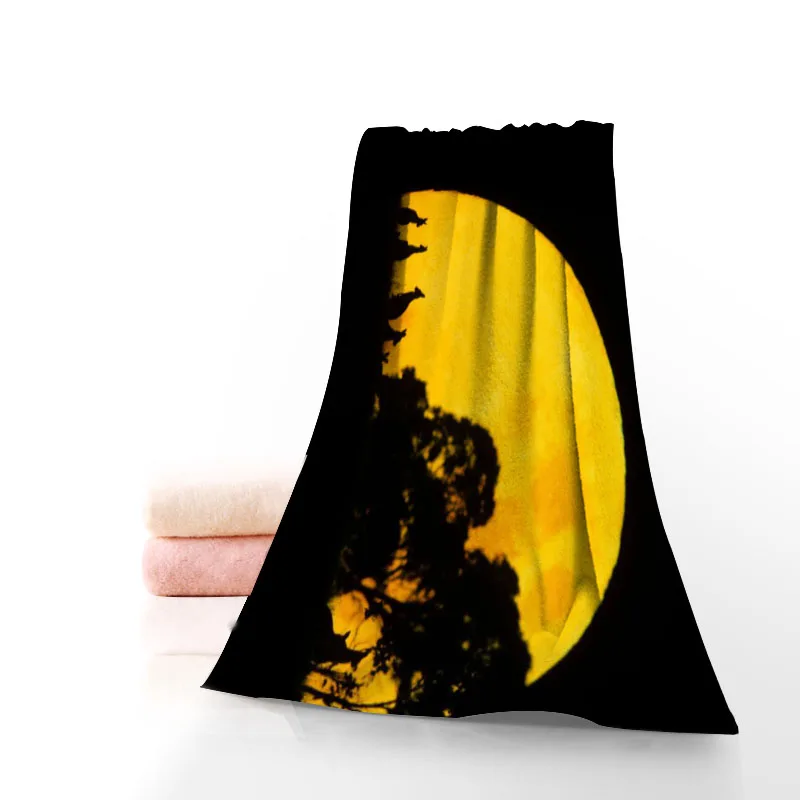 Горячее изготовление на заказ полотенце-кенгуру из хлопка с принтом для