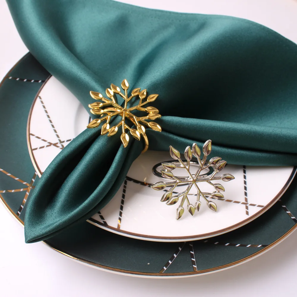 Аксессуары для салфеток 12 шт. серия рождественских украшений кольцо со