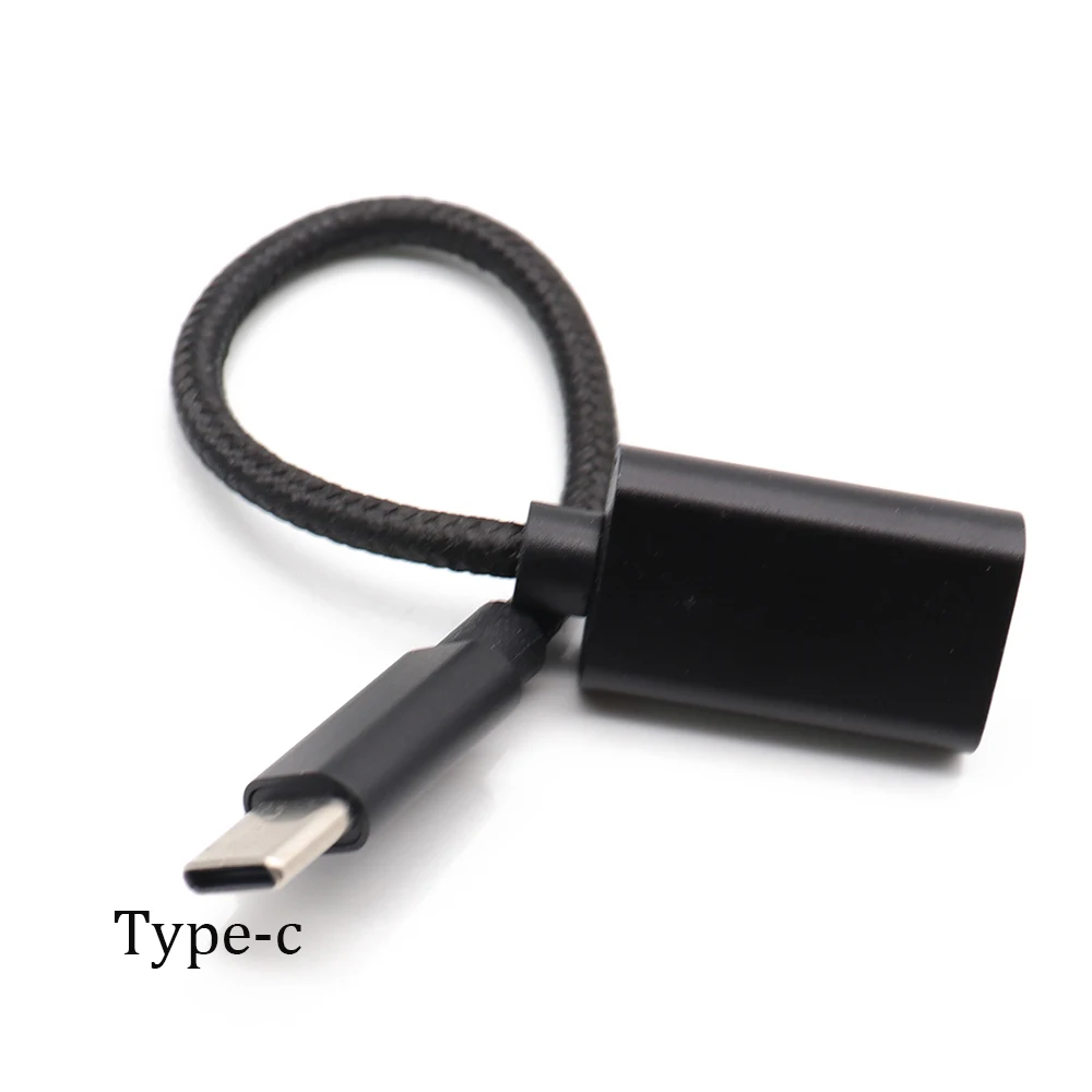 Кабель адаптер OTG Type C с разъемом на USB 3 0 для зарядки и синхронизации данных