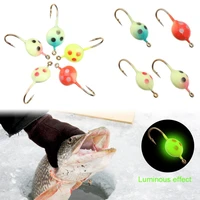 2pcslot high quality whale shaped 25mm3g artificial ad sharp insect ice fishing lure winter bait lead hard hook