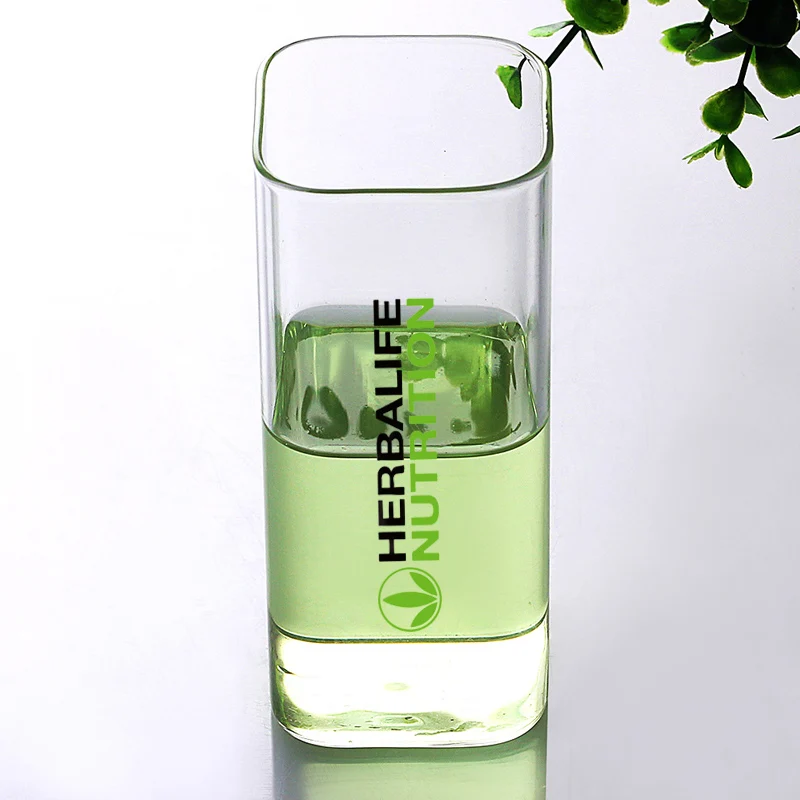 Стеклянная Кружка Herbalife 500 мл кофейная чашка с ручкой чашки для завтрака молока