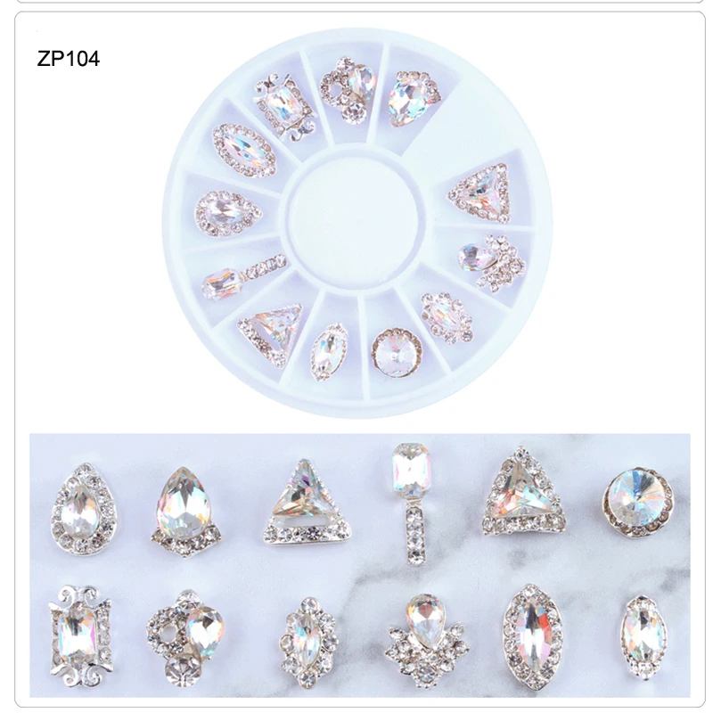 

Kawaii 3D Nail Crystal Gems Set Rhinestone Decorations for Nail Art DIY Crafts Phones Clothes Shoes Jewelry,uy67767676