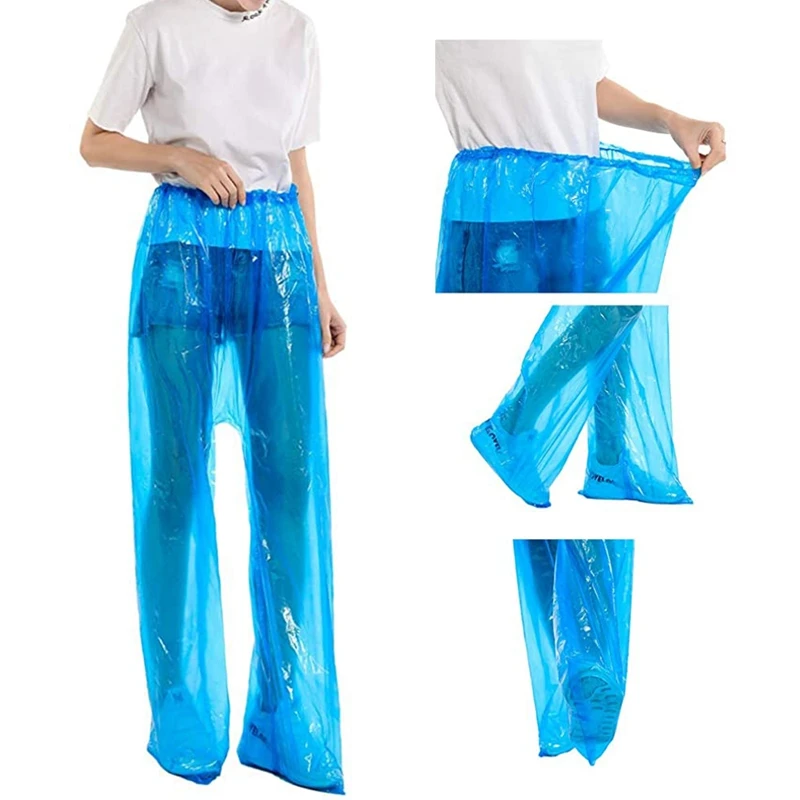 Одноразовый дождевик Пылезащитный Водонепроницаемый костюм для взрослых