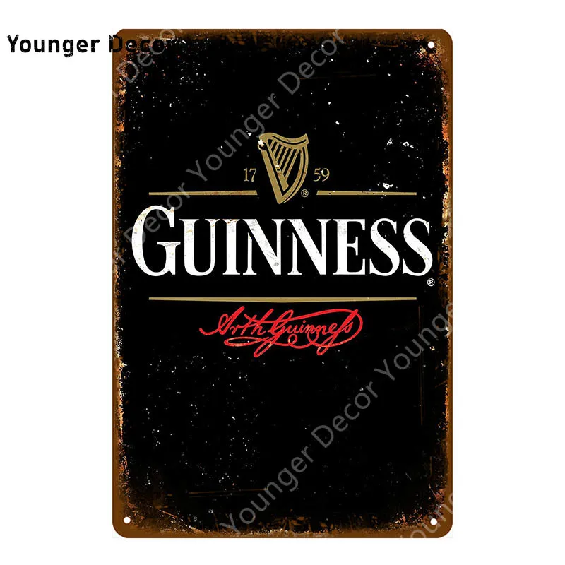 My goodth My Guinness металлическая живопись винтажные наклейки Бар Паб декоративная табличка домашний декор реклама пива оловянный знак YI-056
