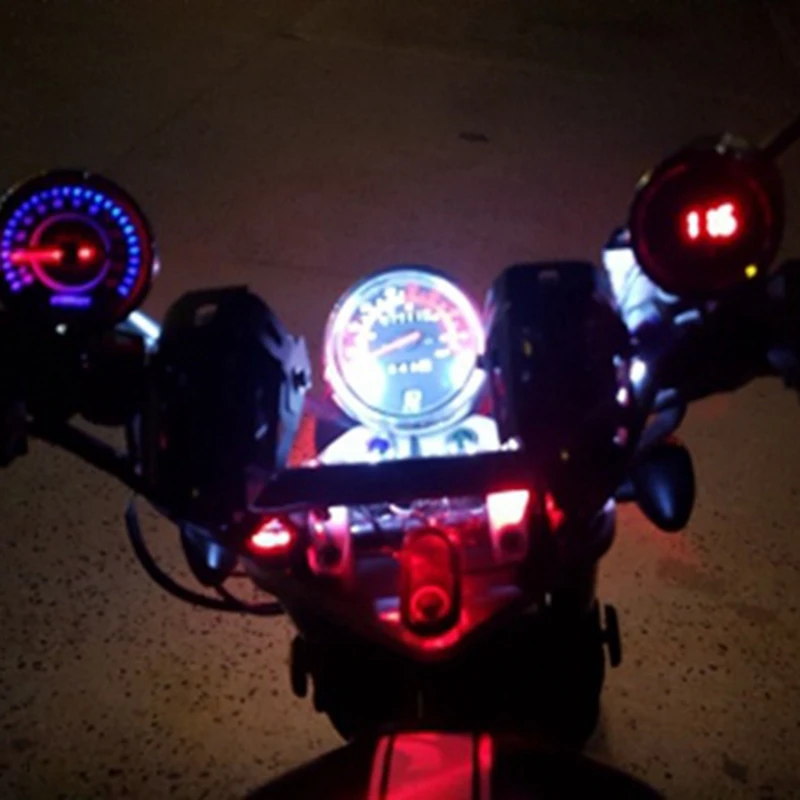 Цифровой электронный индукционный Ip65 Led подсветка Универсальный мотоцикл