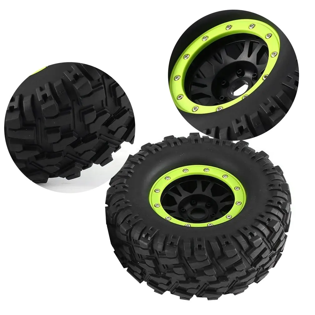 

2PCS 3013R Wheel Rim Tire For Redcat Hsp 1/8 Truggy Monster Truck 17mm RC Car Model Spare Parts Accessories