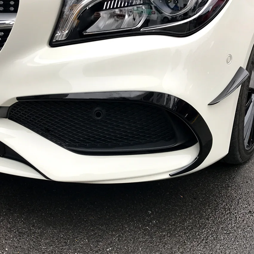 Наклейки на бампер для Mercedes Benz CLA Class W117 C117 2016 2019 CLA200 220 250 260 2 шт.|Наклейки