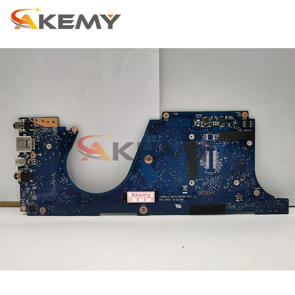 akemy ux301la laptop motherboard for asus zenbook ux301laa ux301l original mainboard 8gb ram i7 4500u free global shipping