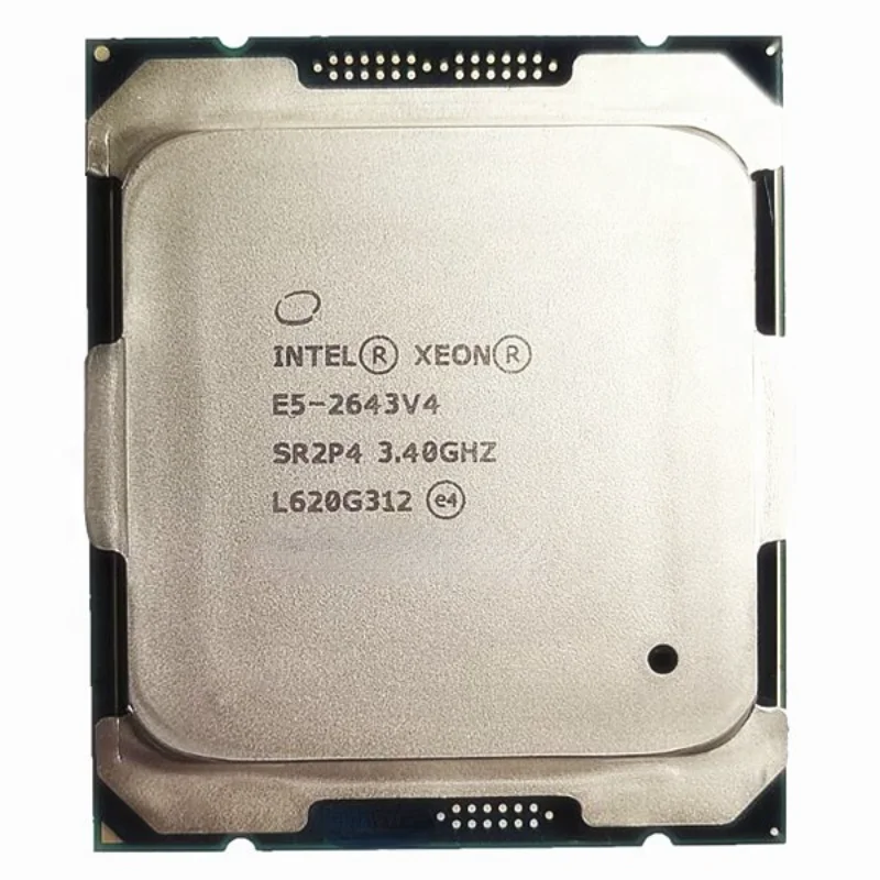Бесплатная доставка телефон оригинальный Intel Xeon E5 2643V4 3 40 ГГц 6 ядер 20 МБ SmartCache 2643