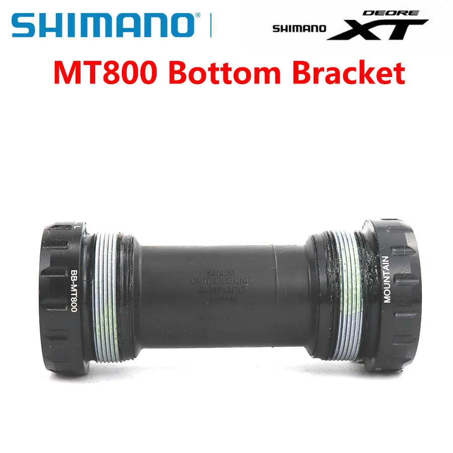 

Shimano DEORE XT SLX Bottom Bracket BB-MT800 Hollowtech II Mountain Bike 68/73mm Replaces BB70 use for M8000 M7000 bike parts