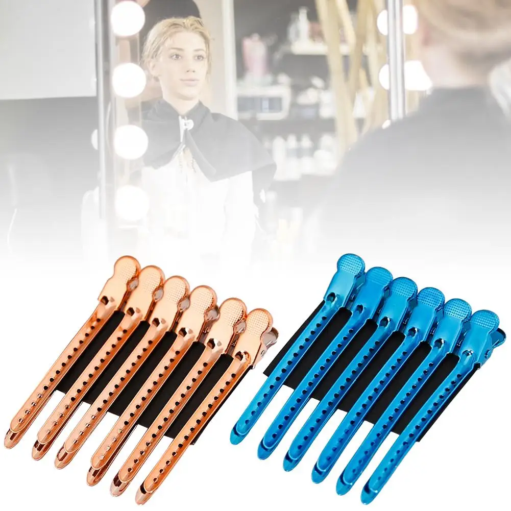 Металлический зажим для волос утконоса из нержавеющей стали Профессиональный