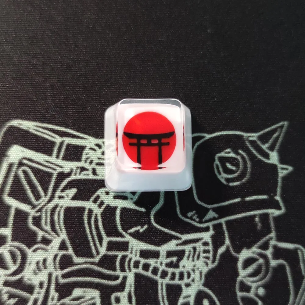 Японские колпачки для клавиш с резиновыми цветами вишни переключателя Cherry Mx