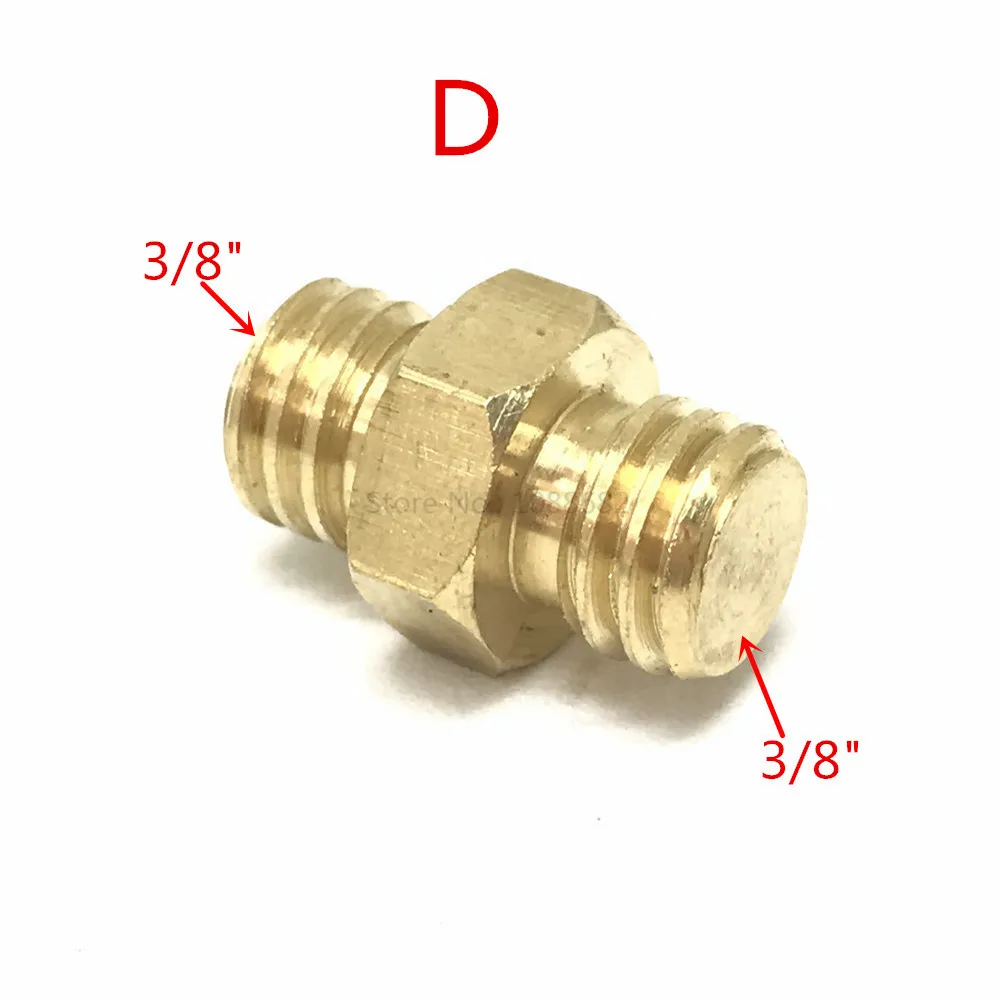 Jadkinsta 1/4 "до 3/8" 5/8 1/4" Папа к женскому Горячий башмак резьба Винтовой Адаптер