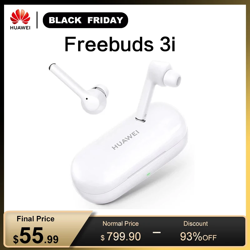 Беспроводные наушники HUAWEI глобальная версия FreeBuds 3i 3 i TWS Bluetooth с системой