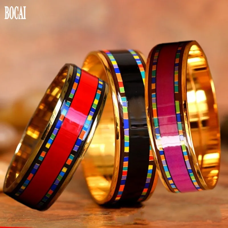 Новинка 2020 ювелирные изделия высокотемпературный обжиг эмалированный цветной