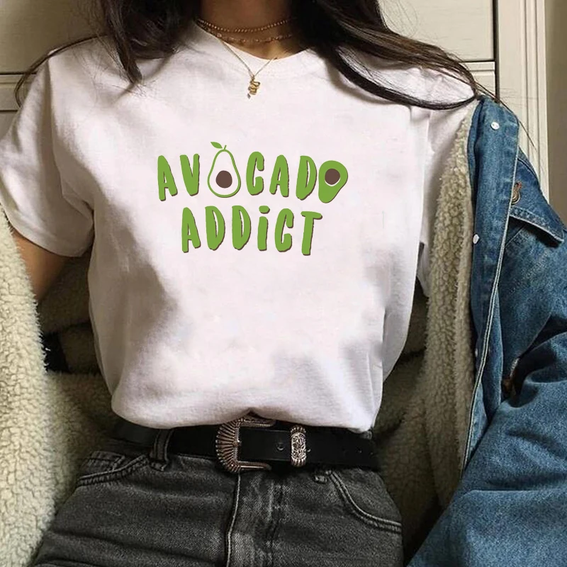 

Women Lady T Shirt Cartoon Fruits Printed Tshirt Women Female Tops Clothes Graphic T-shirt Short Sleeve Loose Tee Shirt