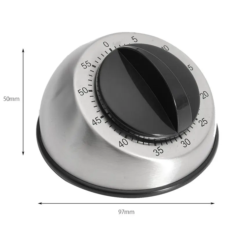 Кухня таймер 60-минутный обратного отсчета механические часы-будильник дома
