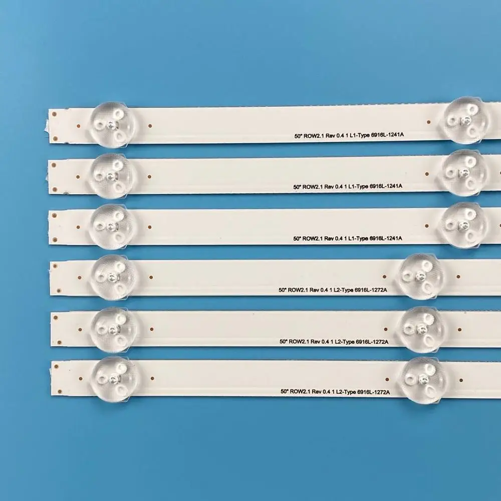 Светодиодная лента для подсветки LG 50 &quotROW2.1 REV 0 4 50LN575S LC500DUE(SF)(U1) R2 U2 50LN5200 50LN5100 50LN5600