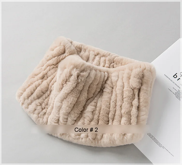 Бесплатная доставка Новый шарф из натурального меха кролика рекс 5 цветов