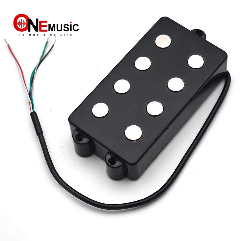 

Open Bass Guitar Pickup 4 String Double Coil Humbucker Pickup Ceramic Magnet 54MM/57MM for Music Style Bass Guitar Accessories