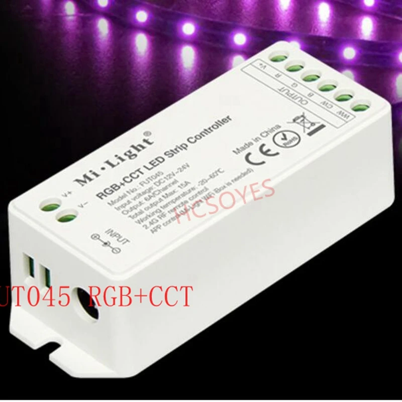 MI светильник PX1/FUT043/FUT044/FUT045 100 Вт 5 в 1/RGB+ CCT/RGBW контроллер светодиодной ленты 2,4G RF/APP/alexa Голосовое управление