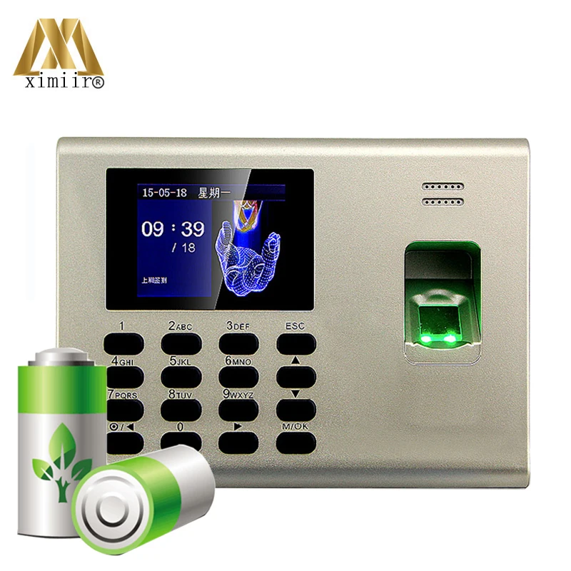Система Linux K40 биометрический отпечаток пальца время посещения со встроенным