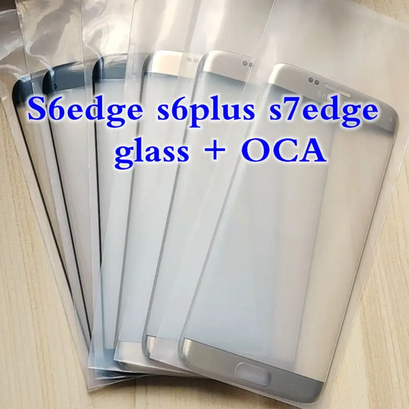 Переднее стекло для Samsung s6edge s6plus s7 edge G935F G935A ЖК дисплей внешняя сенсорная панель