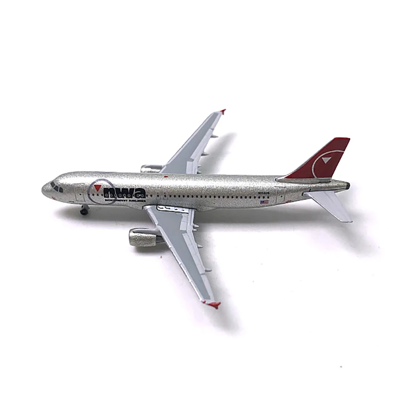

1:500 A320 Plane Model Nwa Airlines Alloy Aircraft Plane Model Diecast & Toy for Collection Gift Collectible Display Show