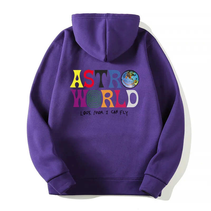 Толстовка ASTROWORLD Look Mom I Can Fly толстовка с принтом Тревиса Скотта астромира 2020