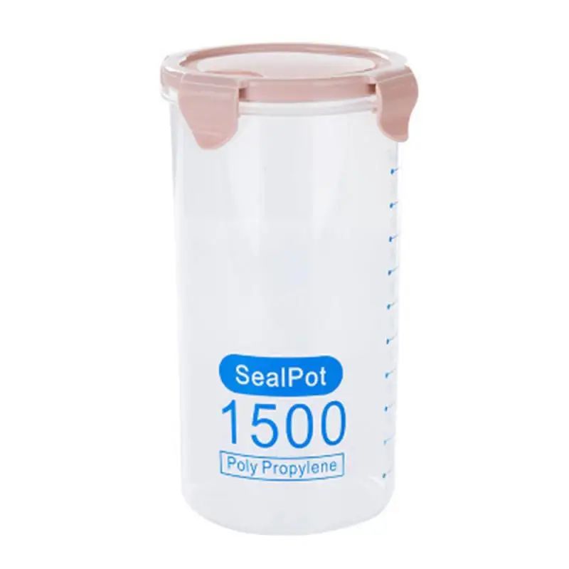

Food Storage Box Plastic Kitchen Food Cereal Grain Bean Rice Storage Box Container Bottle Case Kitchen Organize Tools
