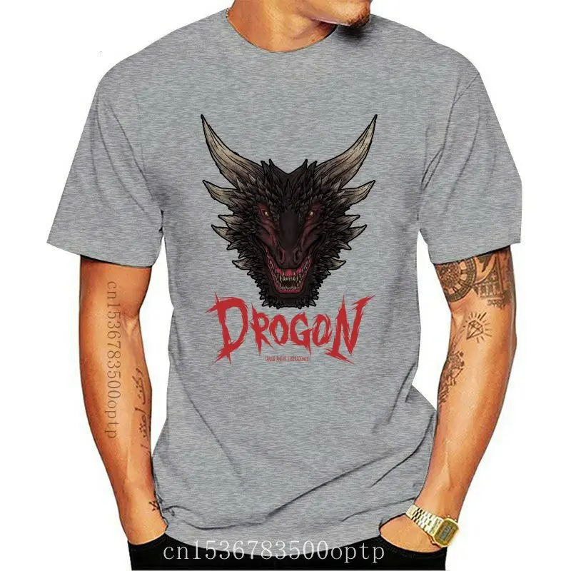 

Черная футболка Drogon