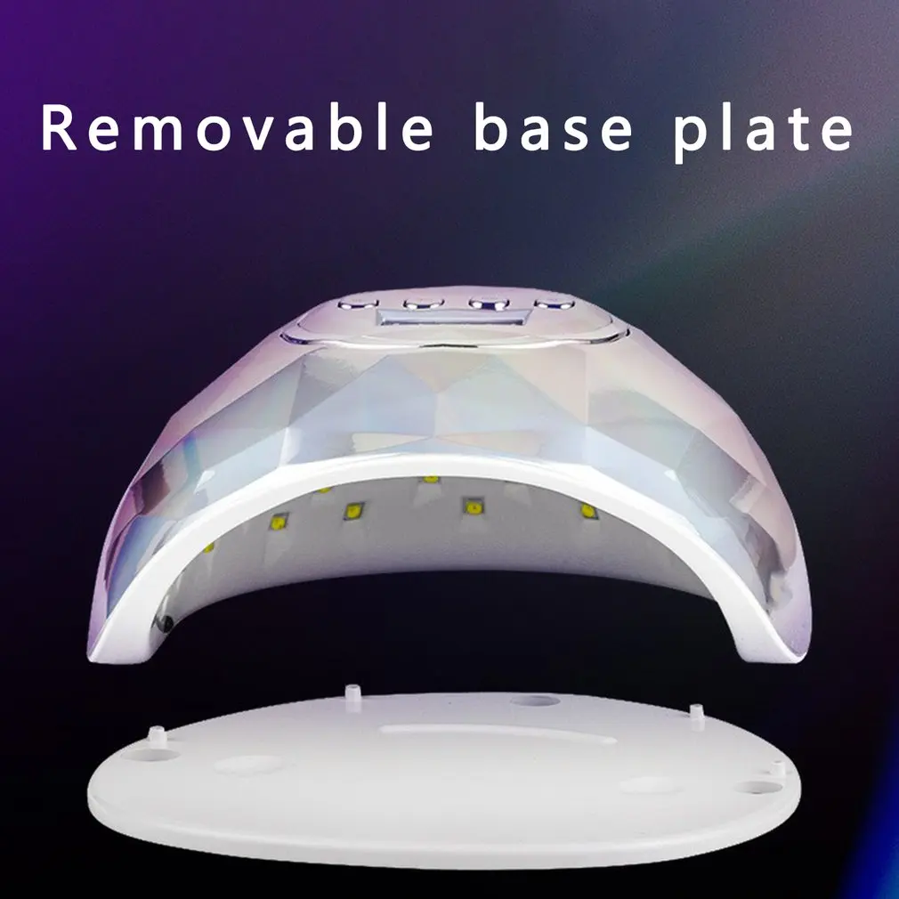 

F6 86w Uv Lamp For Manicure Nail Dryer Uv Led Gel Nail Lamp Fast Curing Gel Polish Ice Lamp For Nail Manicure Machine