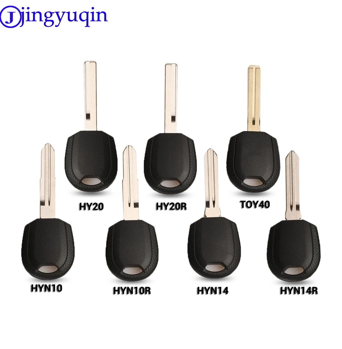 Заготовка ключа транспондера jingyuqin для Hyundai Accent I30 IX35 Sonata NF Elantra Tucson Verna Kia чехол