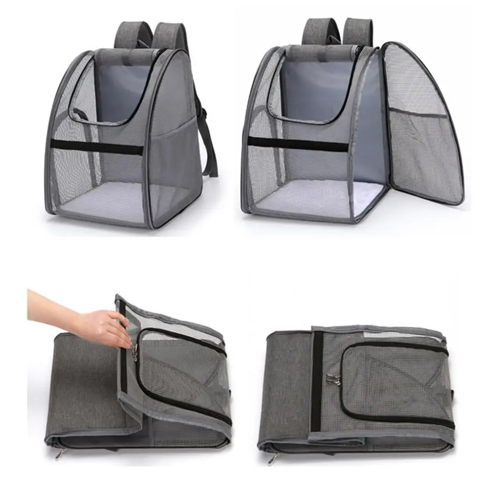 Дышащая кошка Carrier Рюкзак Большой Ёмкость кота собаки сумка для переноски