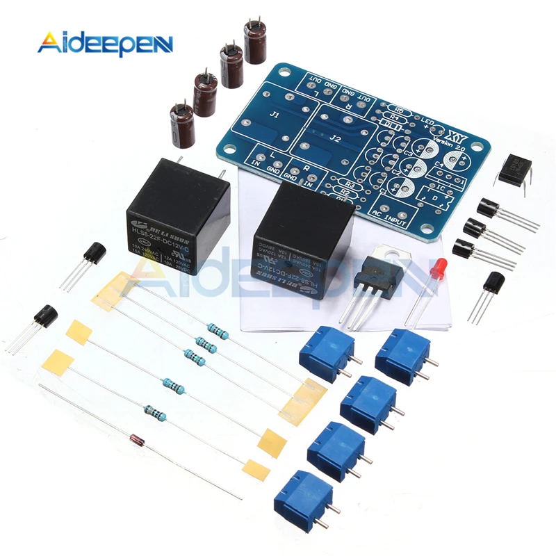 Audio Speaker Protection Board Component Amplifier DIY Boot Delay DC Protect Kit for Arduino Stereo Double Channel | Инструменты