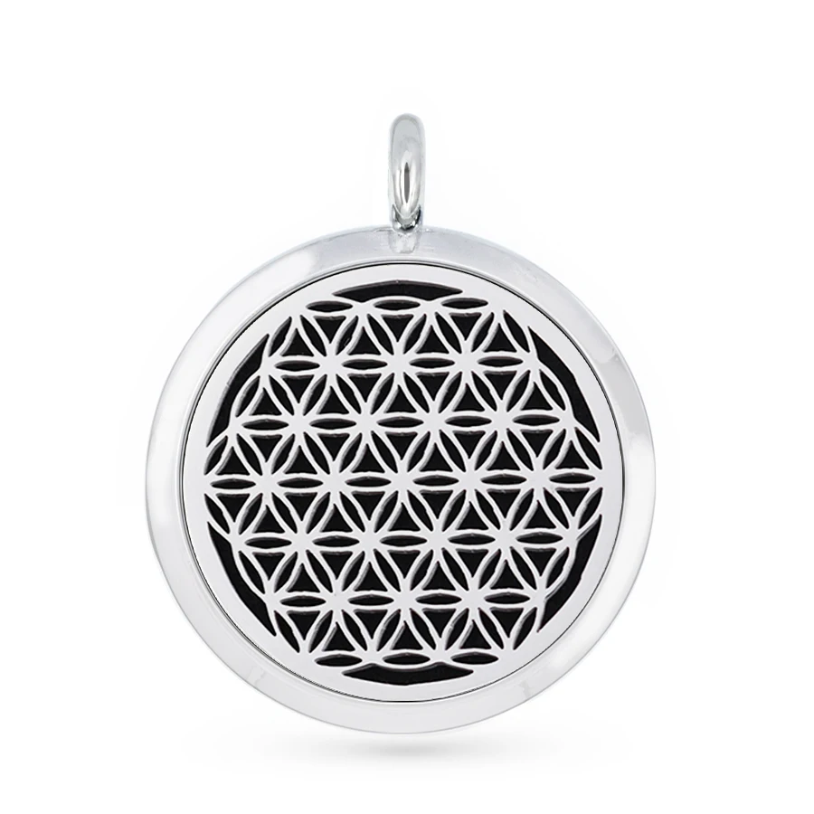 Магнитный медальон для парфюма Flower of life 30 мм ароматерапии в виде единорога диффузор эфирного масла подвеска