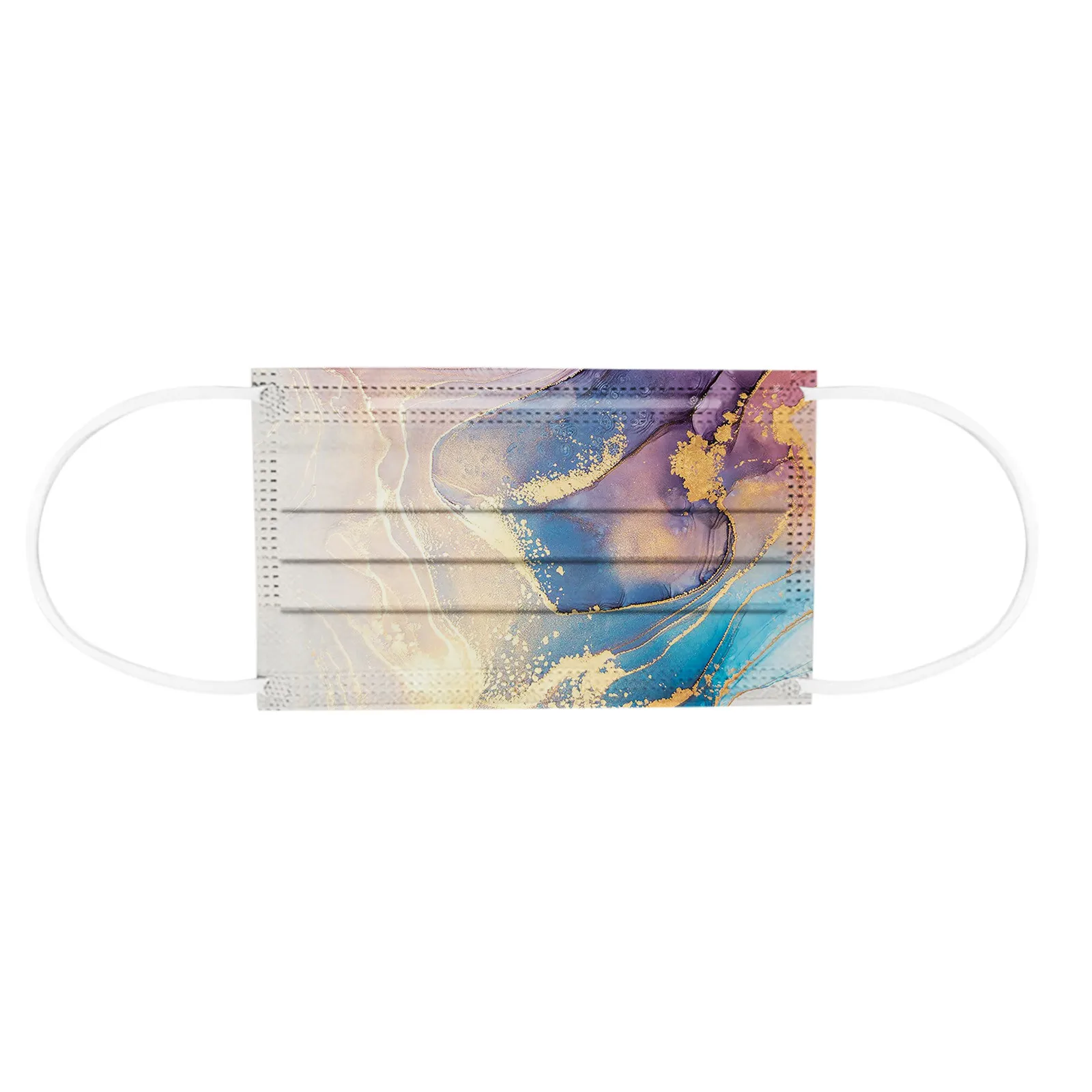 50 шт. одноразовых бриллиантов для взрослых earloop 3-слойная маска лица