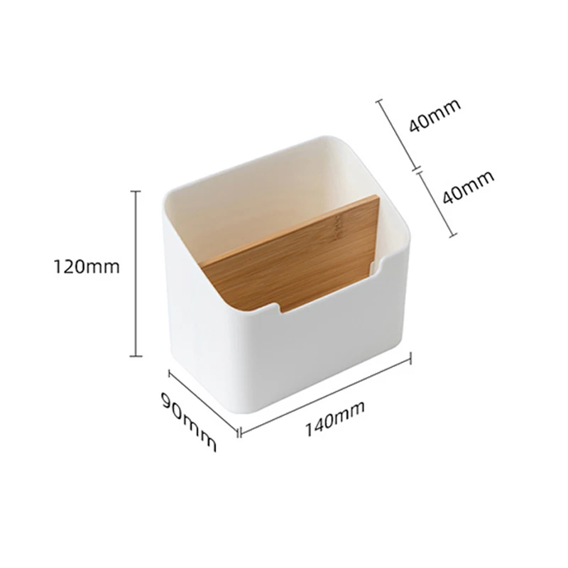 

Remote Control Organizer Storage Box Desk Office Storage Holder Desktop Pencil Pen Organizer Box Sundries Case Stationery Holder