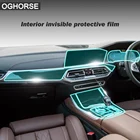 Для BMW X5 G05 RHD защита для экрана салона автомобиля с правой стороны центральный контроль навигационный Дисплей Защитная пленка TPU наклейка