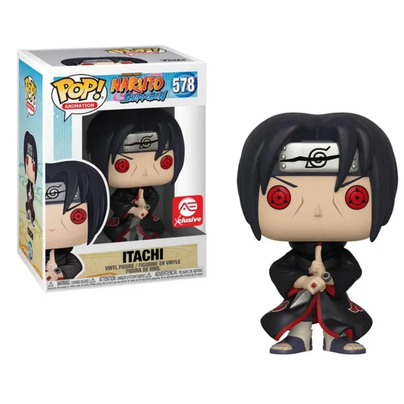 Funko Pop SIX PATH #186 NARUTOs #185 SASUKE TOBI #184 виниловые экшн фигурки куклы игрушки Hatake Kakashi Itachi